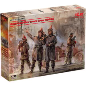 ICM American Fire Truck Crew 1910s 1/35 Scale 35622
