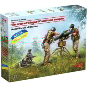 ICM The Crew of Stugna-P Anti-tank Complex 1/35 Scale 35750