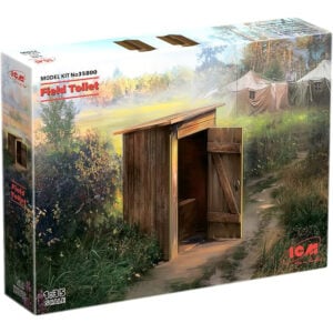 ICM WC Field Toilet 1/35 Scale 35800