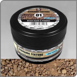 VMS Diorama Texture No 01 Brown Earth and Pebbles DI06
