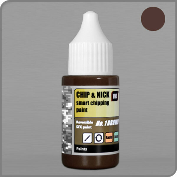 VMS Chip and Nick Smart Chipping Paint No 1 Brown 20ml CNX01
