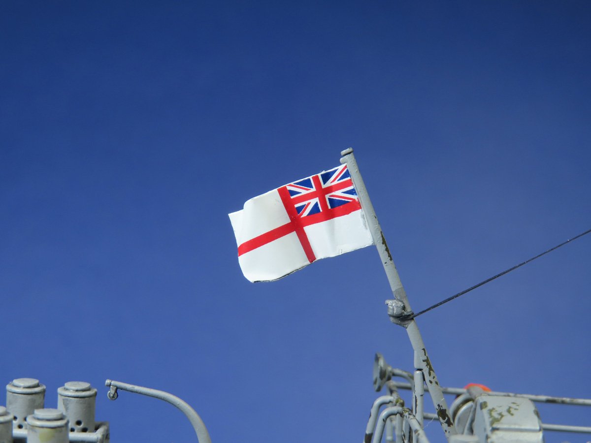 Flag Attached