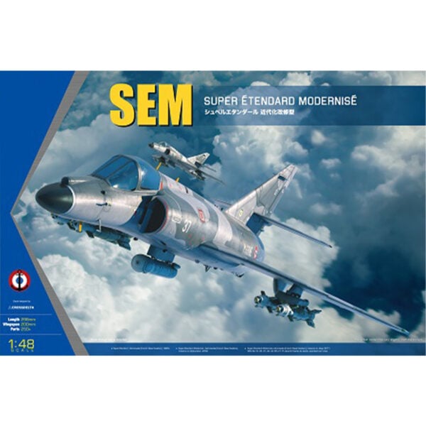 Kinetic Models SEM Super Etendard Modernise 1/48 Scale K48140