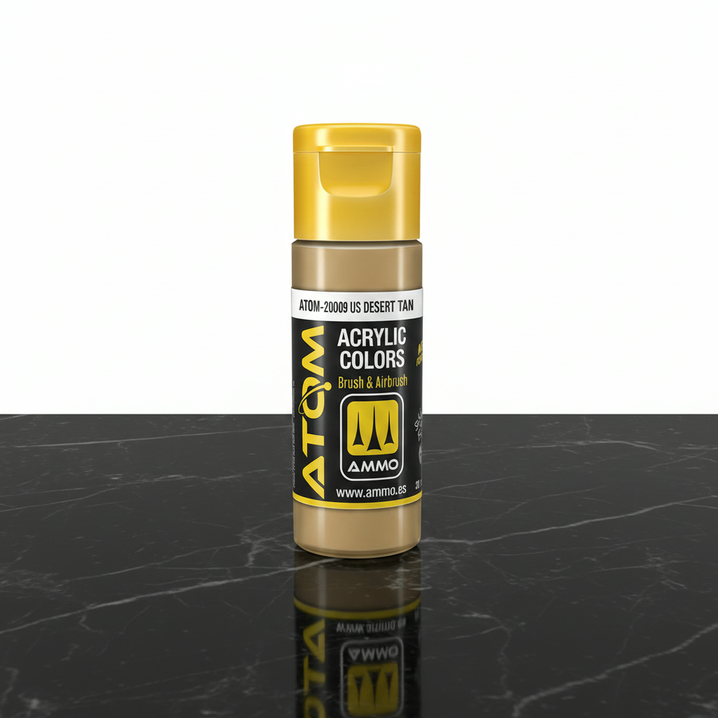 ATOM Color Acrylic Paint US Desert Tan ATOM-20009