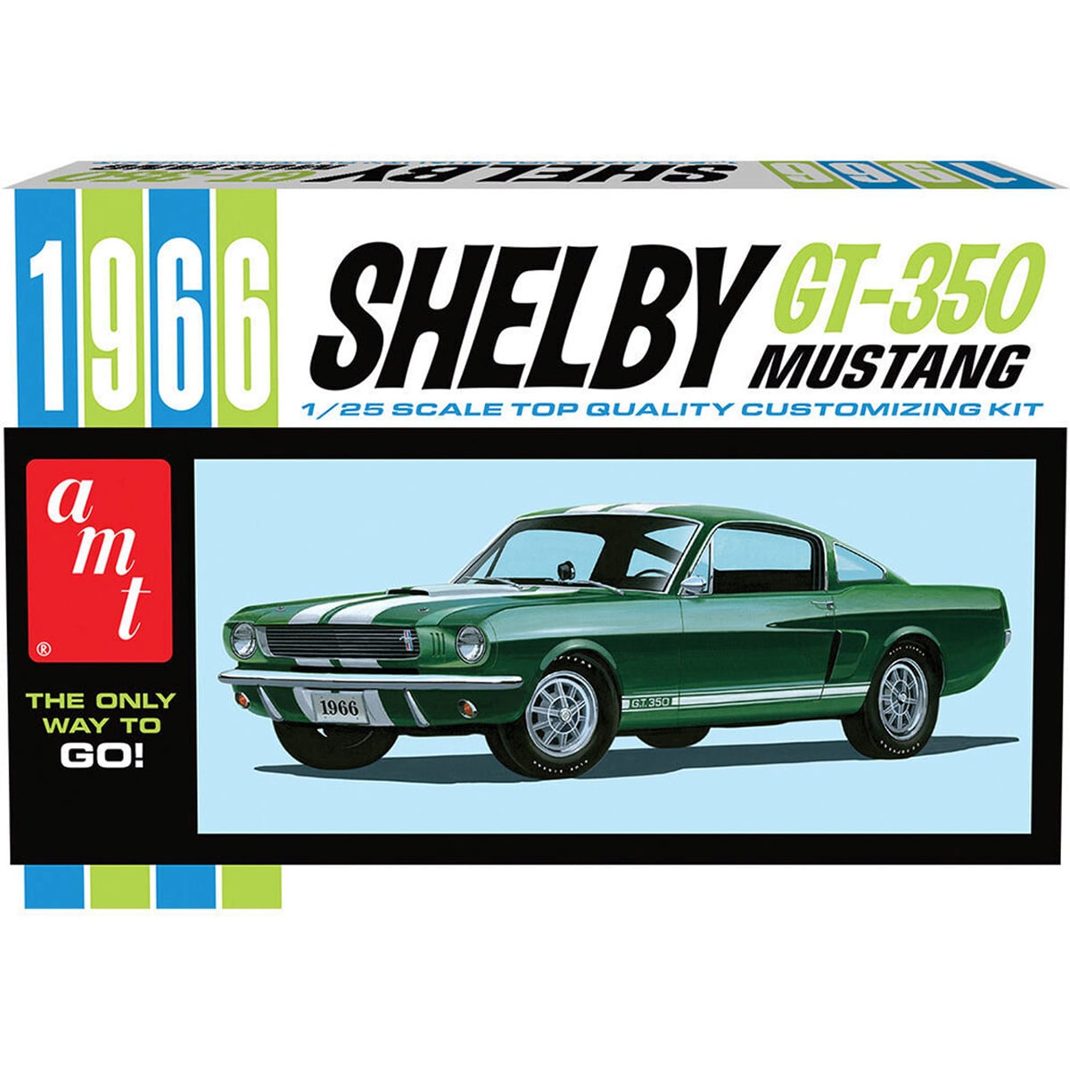 AMT 1966 Shelby Mustang 350GT 1/25 Scale 1491