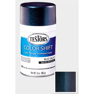 Testors Color Shift Spray Paint Blue Galaxy Gloss 3oz 340909