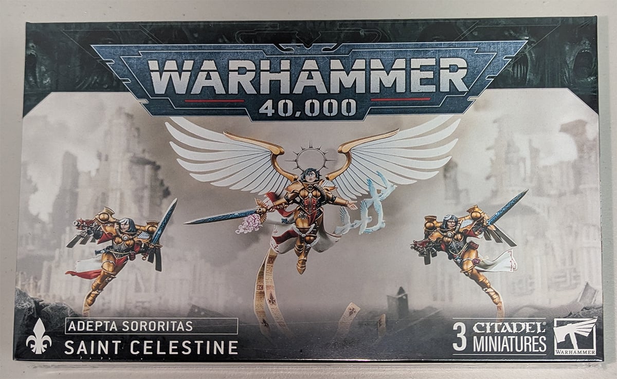 Warhammer 40000 Adepta Sororitas Saint Celestine The Living Saint 52-58