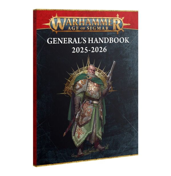 Warhammer Age of Sigmar Generals Handbook 2025-2026 Softback 80-46 Cover