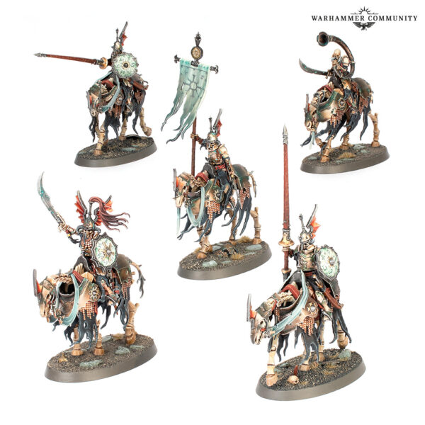 Warhammer Age of Sigmar Soulblight Gravelords Barrow Knights 91-84