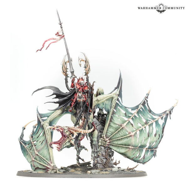 Warhammer Age of Sigmar Soulblight Gravelords Prince Vhordrai Lord of the Crimson Keep 91-80