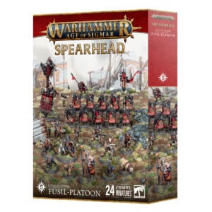 Warhammer Age of Sigmar Spearhead Cities of Sigmar Fusil-platoon 70-862 Box