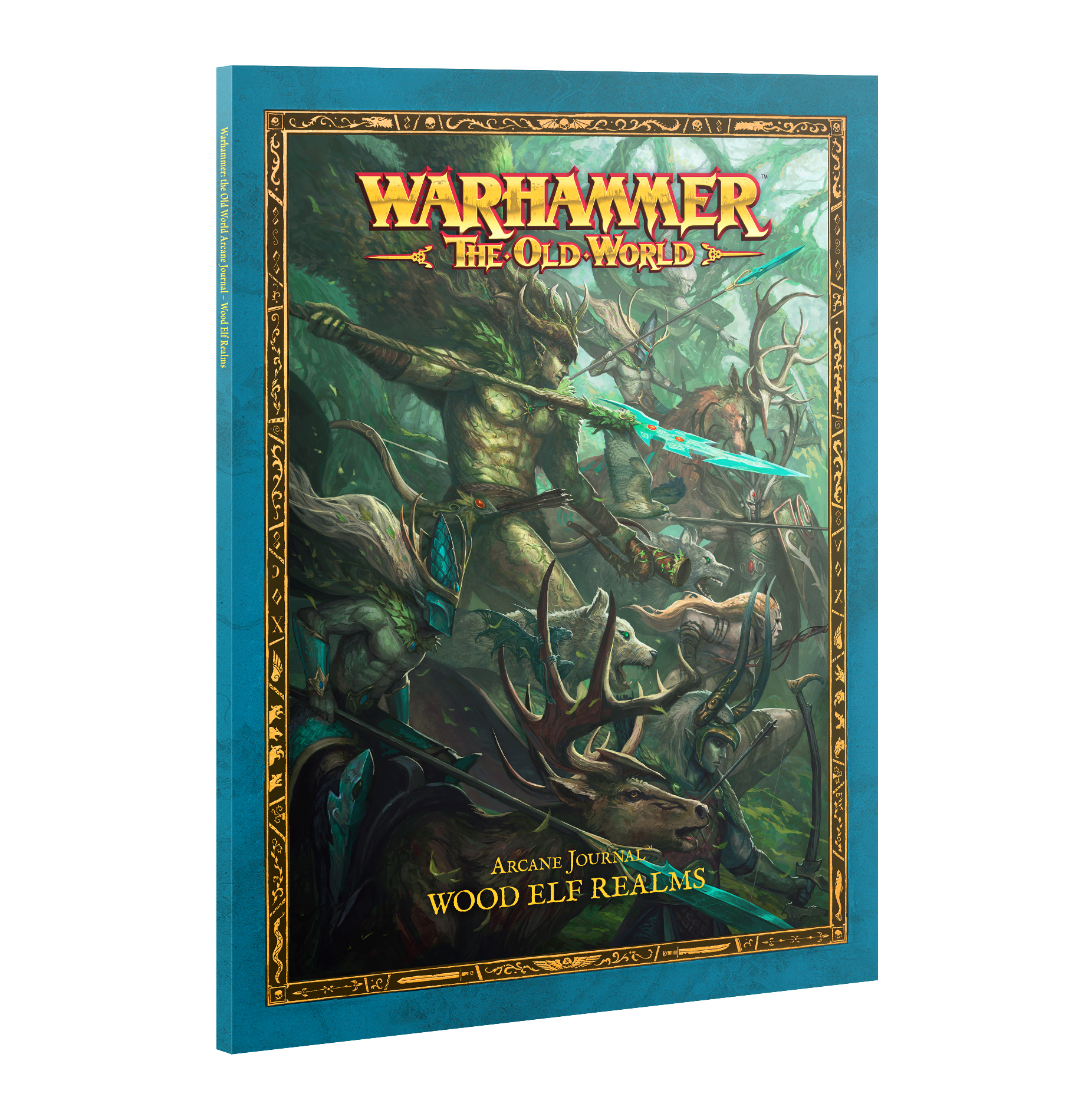 Warhammer The Old World Wood Elf Realms Arcane Journal Softback 13-101 Cover