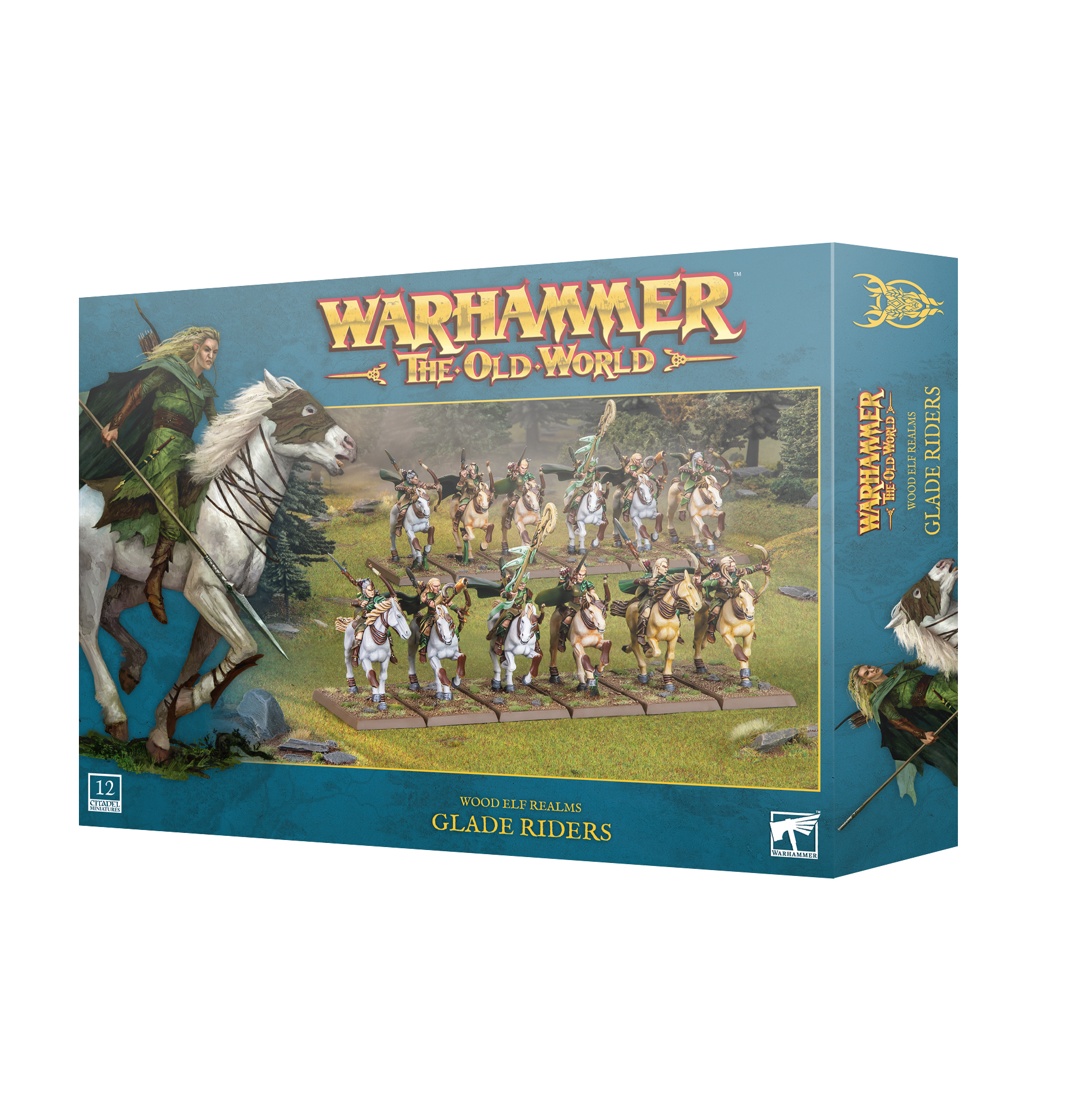 Wood Elf Realms Glade Riders 13-104 The Old World Warhammer