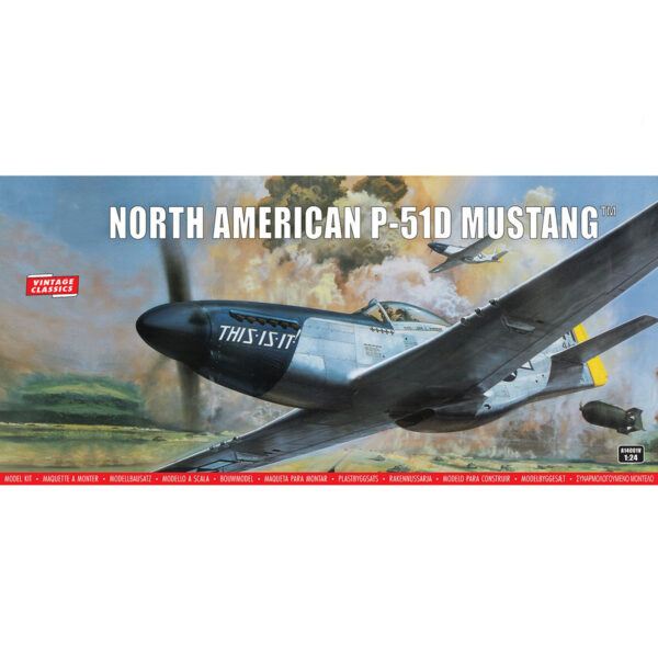 Airfix North American P-51D Mustang 1/24 Scale A14011V