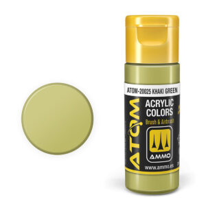 ATOM Color Acrylic Paint Khaki Green ATOM-20025