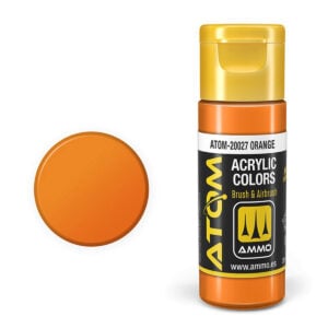 ATOM Color Acrylic Paint Orange ATOM-20027