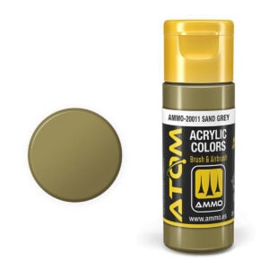 ATOM Color Acrylic Paint Sand Grey ATOM-20011