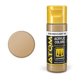 ATOM Color Acrylic Paint US Desert Tan ATOM-20009