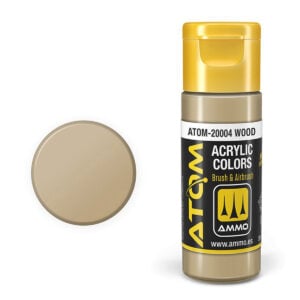 ATOM Color Acrylic Paint Wood ATOM-20004