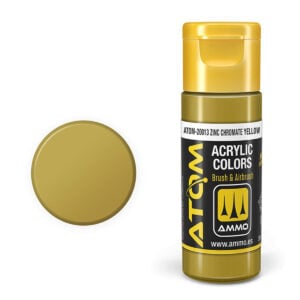 ATOM Color Acrylic Paint Zinc Chromate Yellow ATOM-20013