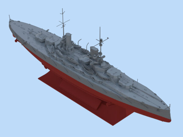 ICM GroBer Kurfurst WWI German Battleship 1/350 Scale S.002