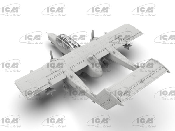 ICM OV-10D+ Bronco US attack and observation aircraft 1/72 Scale 72186