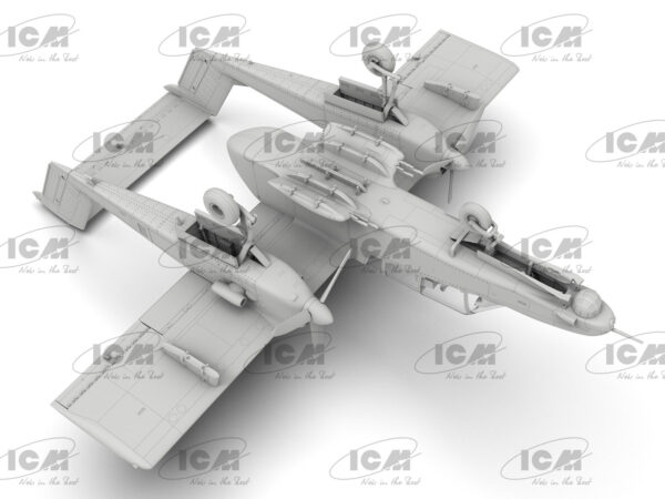 ICM OV-10D+ Bronco US attack and observation aircraft 1/72 Scale 72186