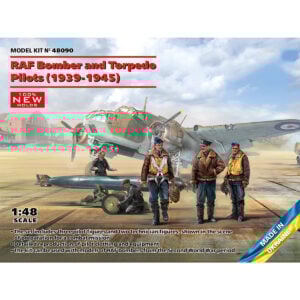 ICM RAF Bomber and Torpedo Pilots 1939-1945 1/48 Scale 48090