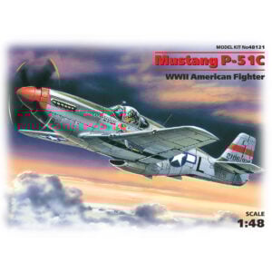 ICM Mustang P-51C WWII American Fighter 1/48 Scale 48121