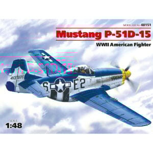 ICM Mustang P-51D-15 WWII American Fighter 1/48 Scale 48151
