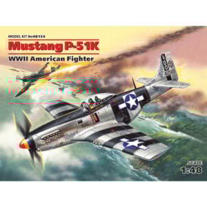 ICM Mustang P-51K WWII American Fighter 1/48 Scale 48154