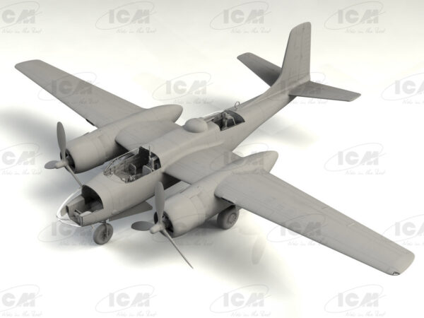 ICM A-26C-15 Invader with Pilots and Ground Personnel 1/48 Scale 48288