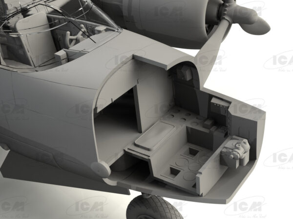 ICM A-26C-15 Invader with Pilots and Ground Personnel 1/48 Scale 48288