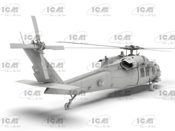 ICM UH-60A Black Hawk US Military Transport Helicopter 1/48 Scale 48361