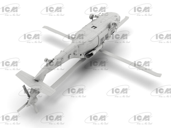 ICM UH-60A Black Hawk US Military Transport Helicopter 1/48 Scale 48361