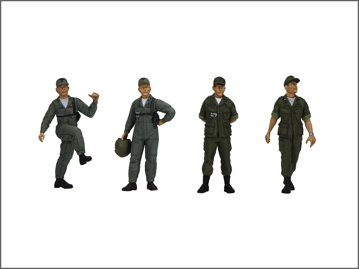 ICM US Helicopter Pilots 1960s-1970s 1/35 Scale 53101