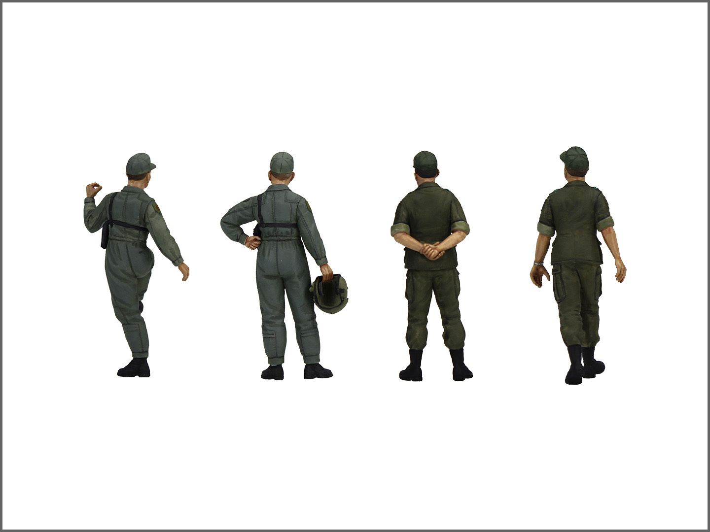 ICM US Helicopter Pilots 1960s-1970s 1/35 Scale 53101