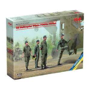 ICM US Helicopter Pilots 1960s-1970s 1/35 Scale 53101