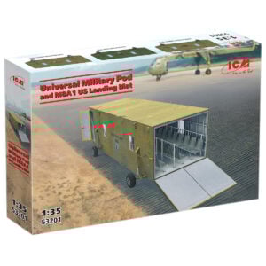 ICM Universal Military Pod with M8A1 US Landing Mat 1/35 Scale 53201