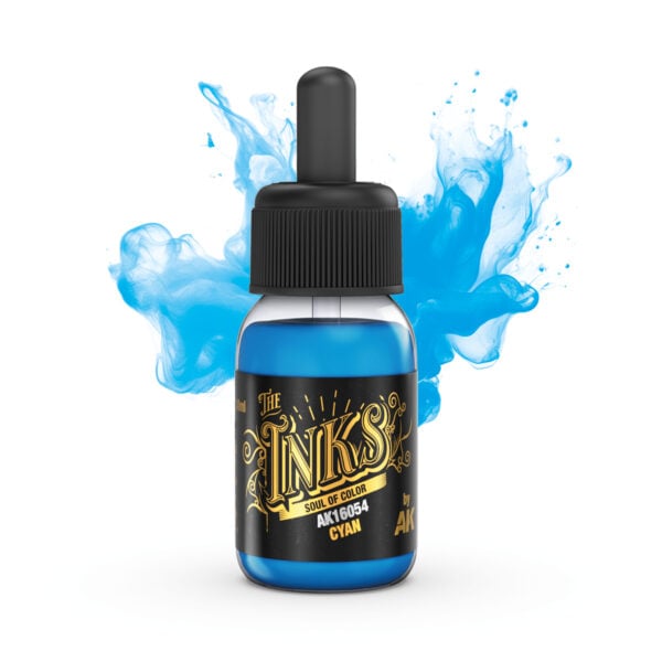 AK Interactive The Inks Cyan 30ml AK16054