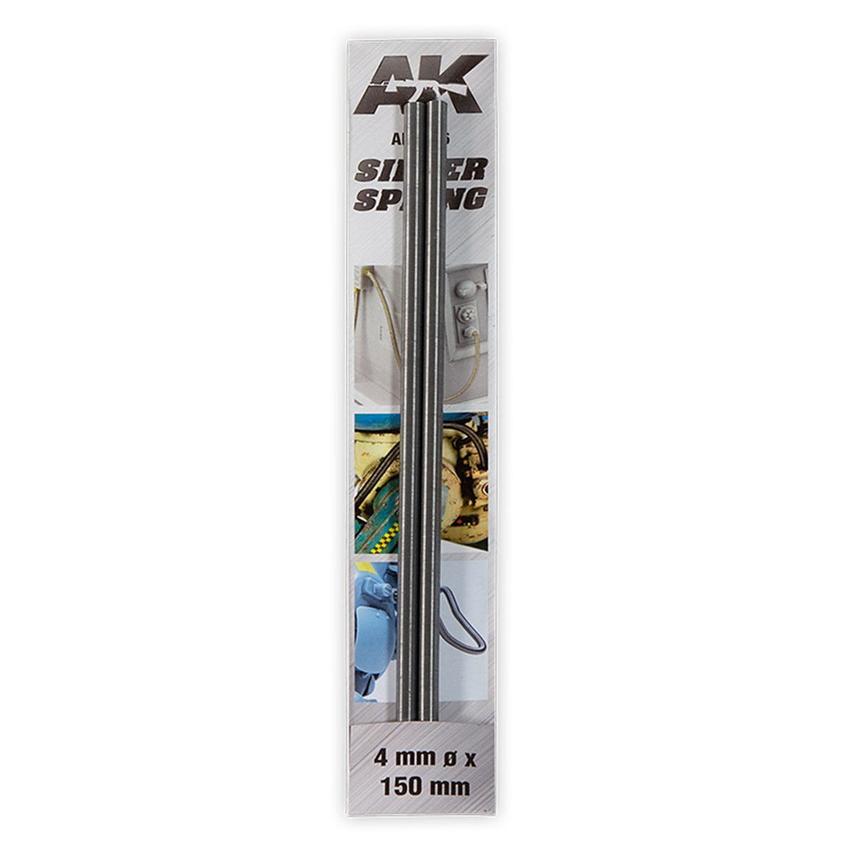 AK Interactive Silver Spring 4mm AK9186