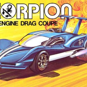 AMT Scorpion Mid-Engine Drag Coupe 1/25 Scale 1501
