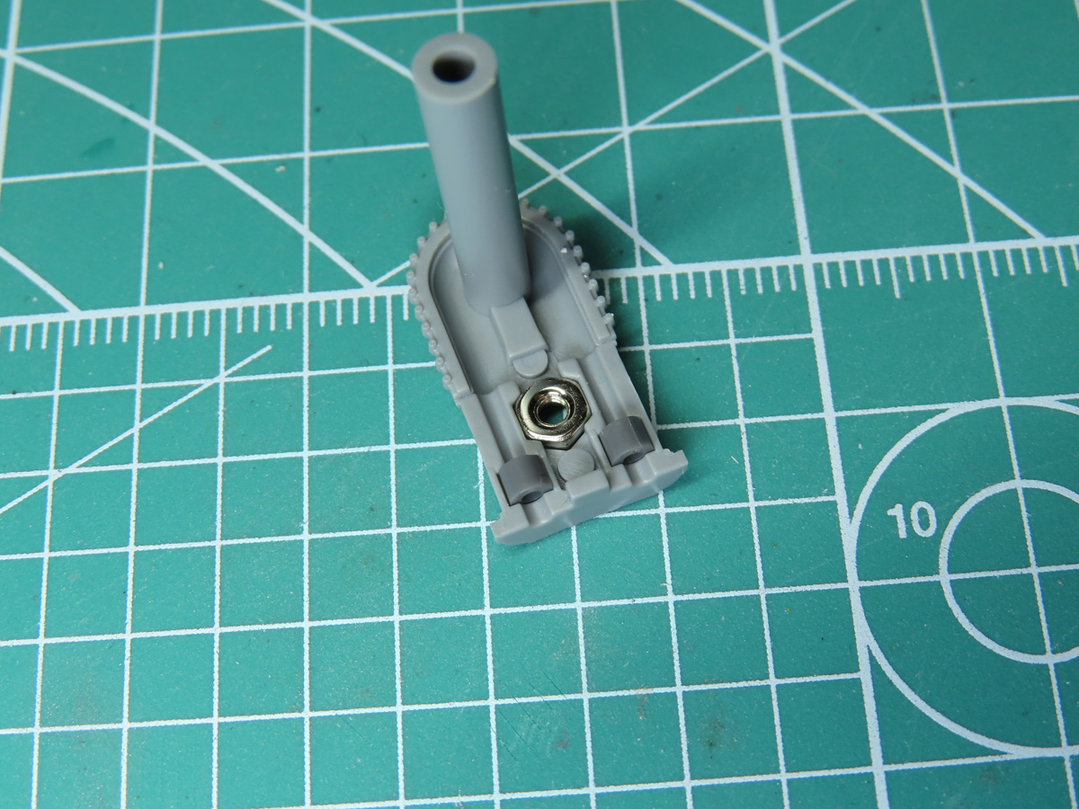 Adding Nut to Centre Section