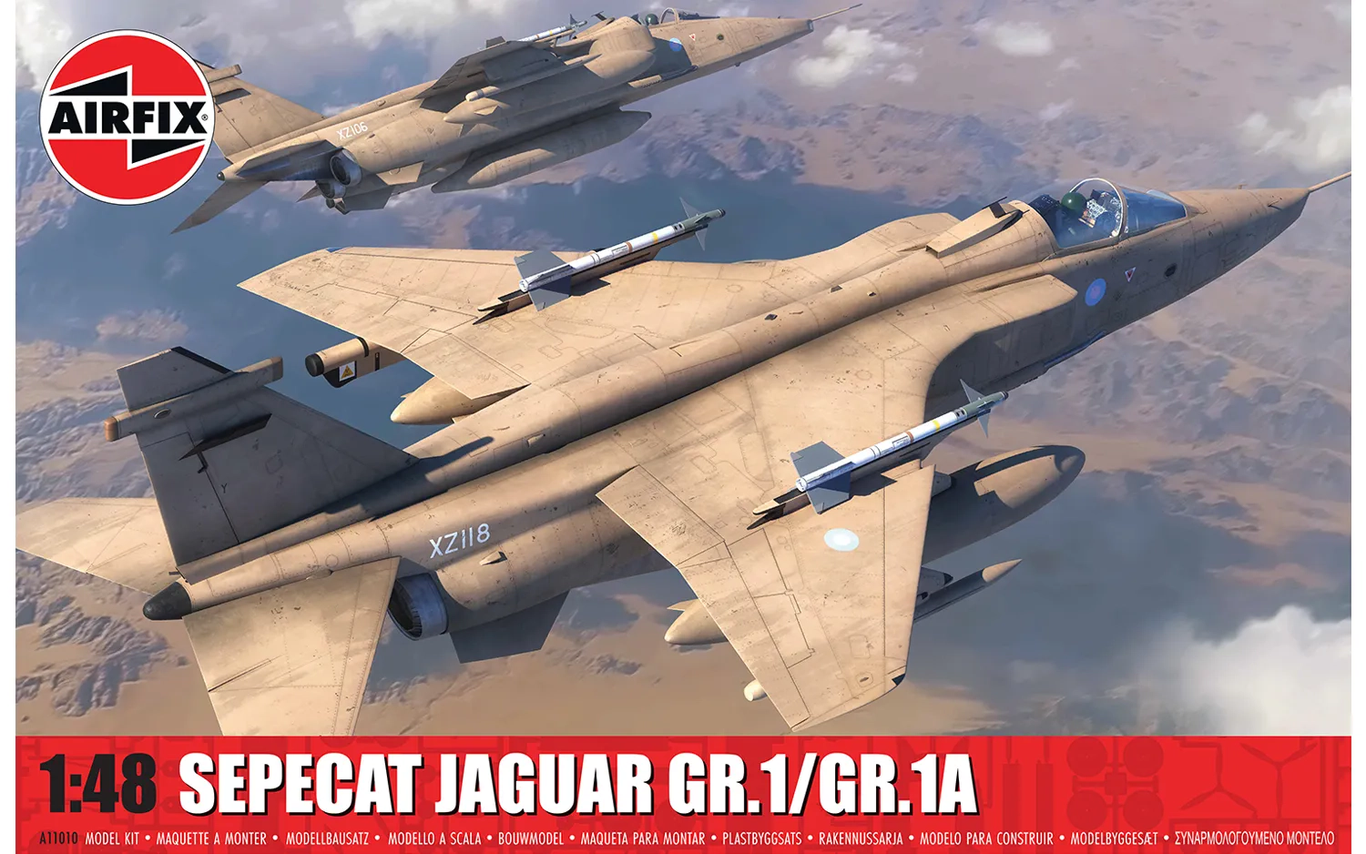 Airfix SEPECAT Jaguar GR.1/GR.1A 1/48 Scale A11010