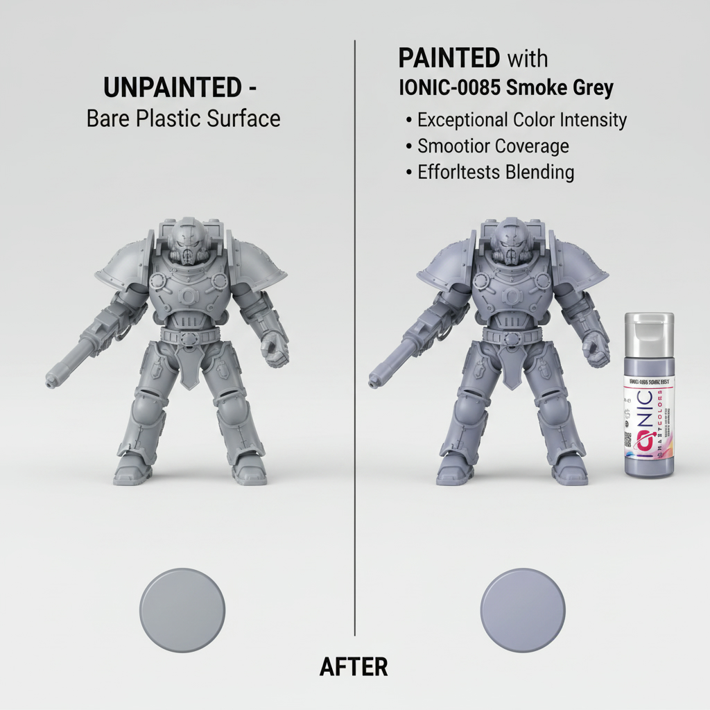 Ionic Smoke Grey Smart Acrylic Paint 20ml IONIC-0085
