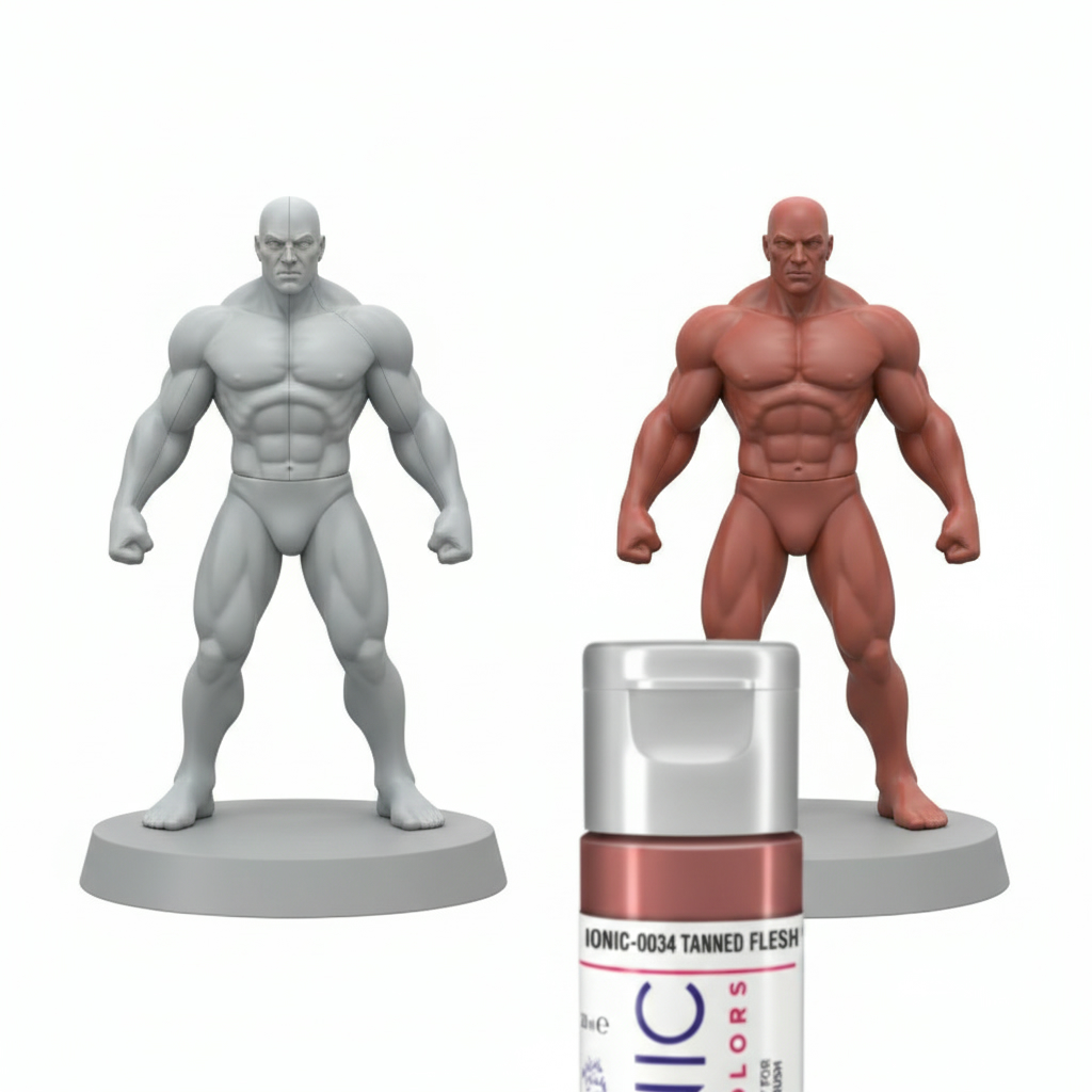 Ionic Tanned Flesh Smart Acrylic Paint 20ml IONIC-0034