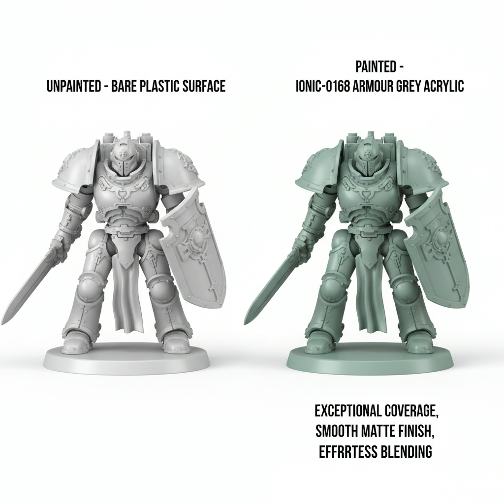Ionic Armour Grey Smart Acrylic Paint 20ml IONIC-0168