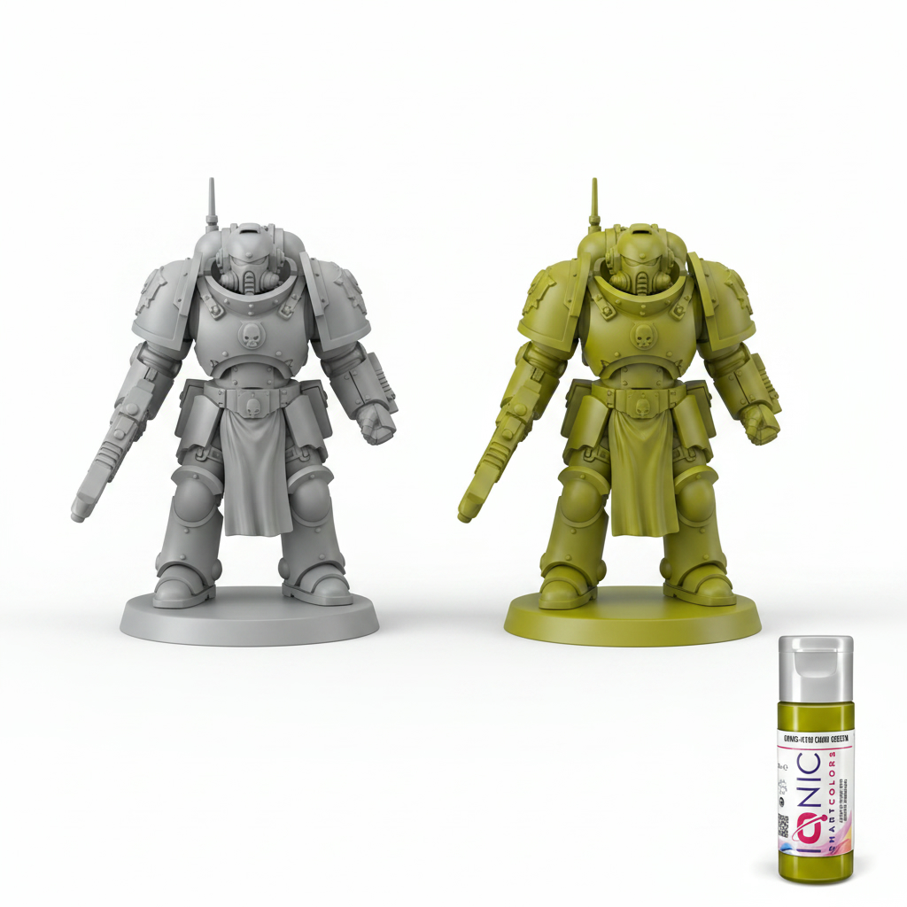 Ionic Camo Green Smart Acrylic Paint 20ml IONIC-0139