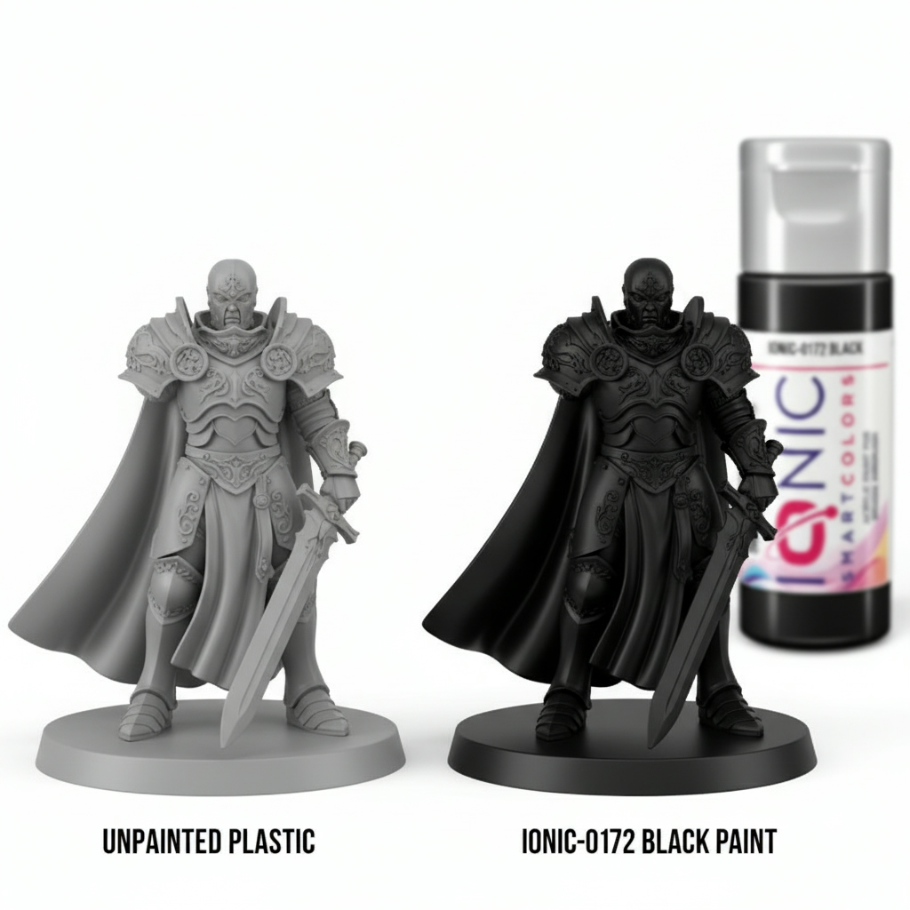 Ionic Black Smart Acrylic Paint 20ml IONIC-0172