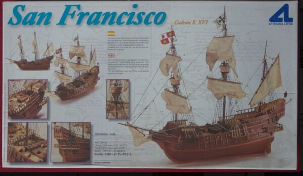 Artesania Latina Galeon S.XVI San Francisco 1/90 Scale 20408